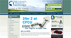 Desktop Screenshot of countyfcu.org